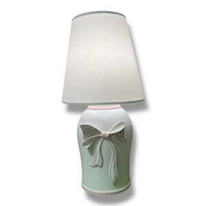 Coquette Bow Dimmable Tableside Nightlight Lamp